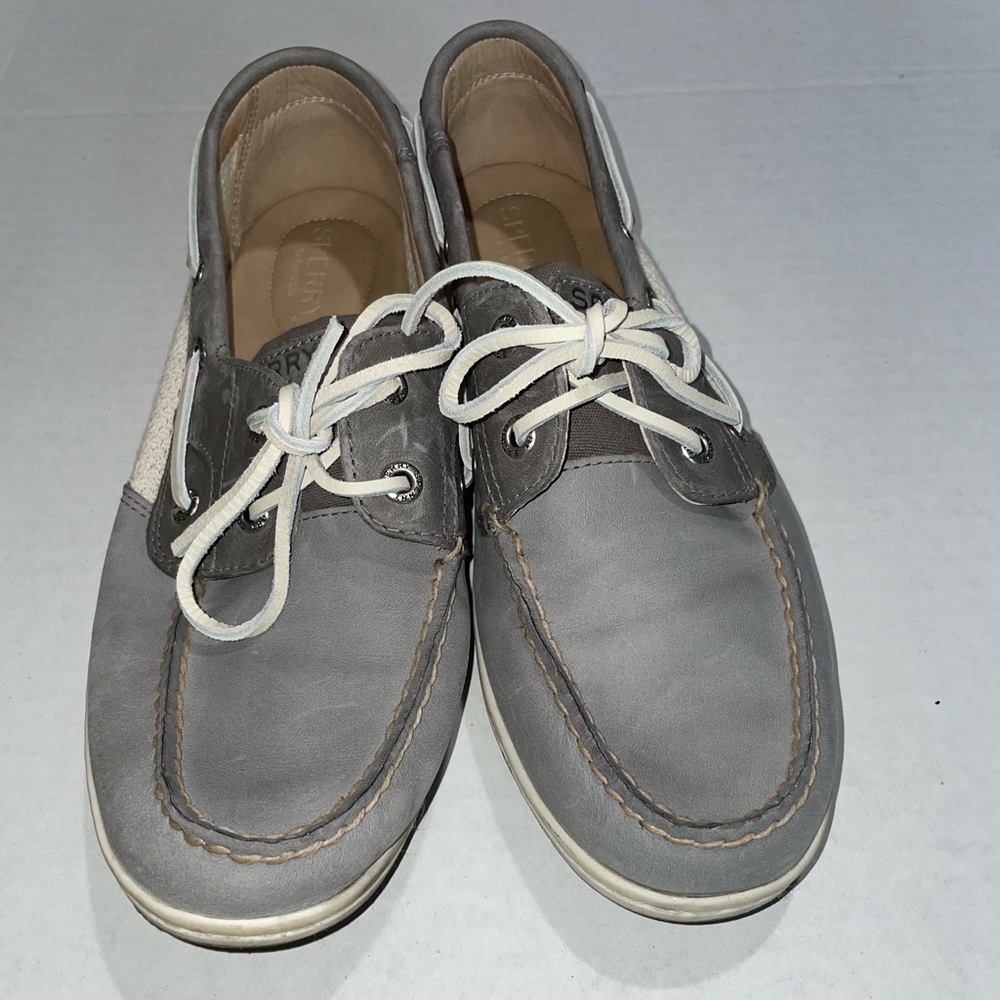 Sperry Women's Gray Boat Shoes